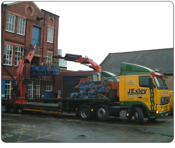 Machinery removals & installation